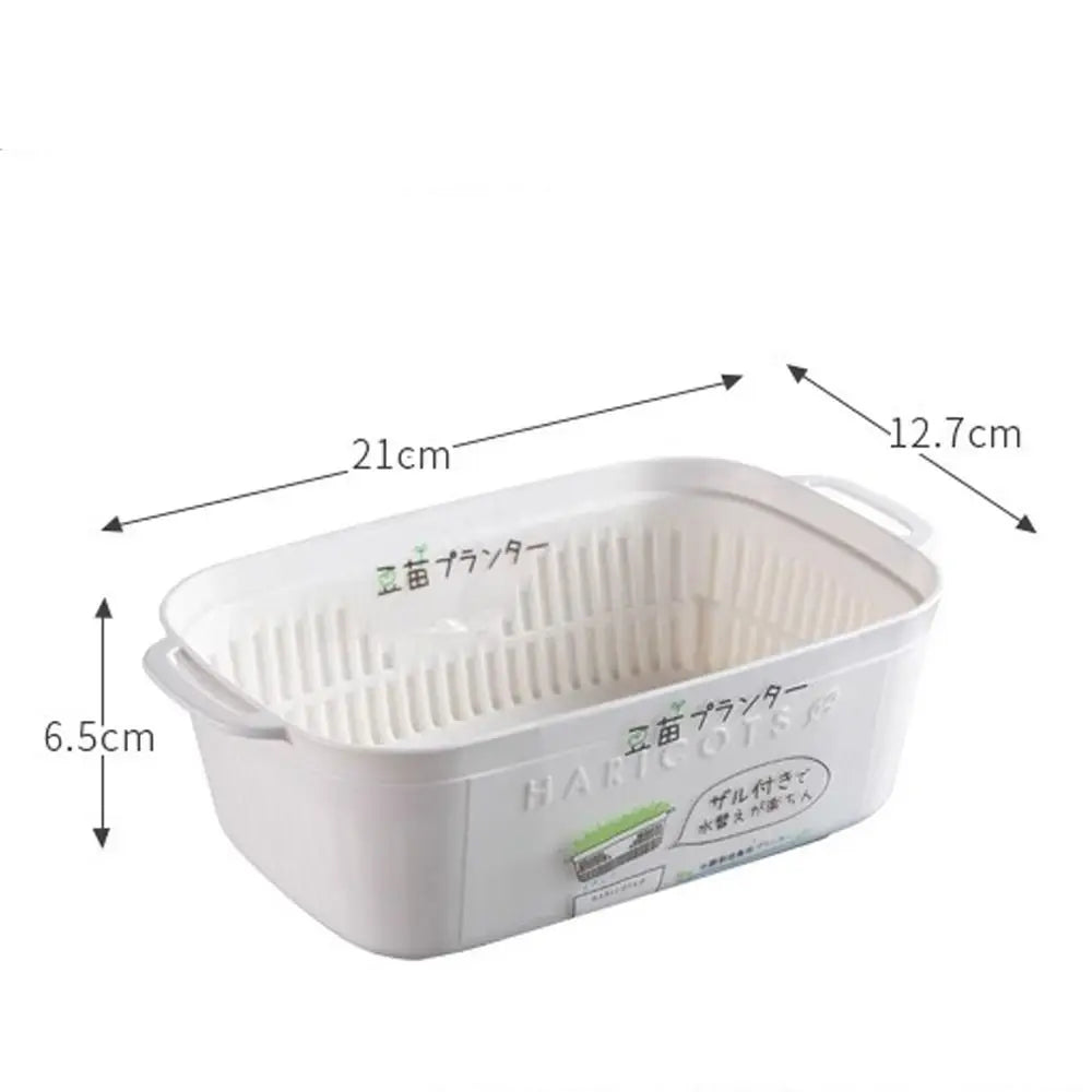 Soilless Cultivation Sprouts Growing Tray Bean Sprout Growing Horticultural Tool Sprouting Tray Sprout Planting Helper Household
